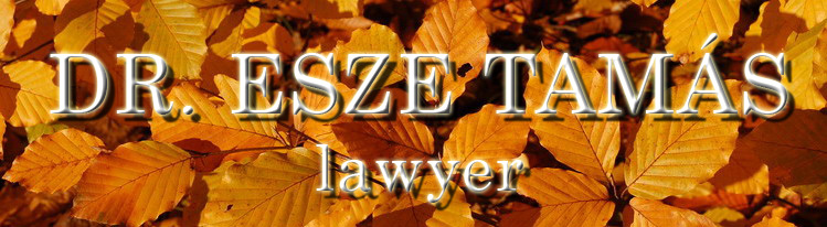 Dr. Esze Tamás lawyer - Kaposvár